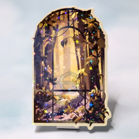 Sunlit Forest | Sticker