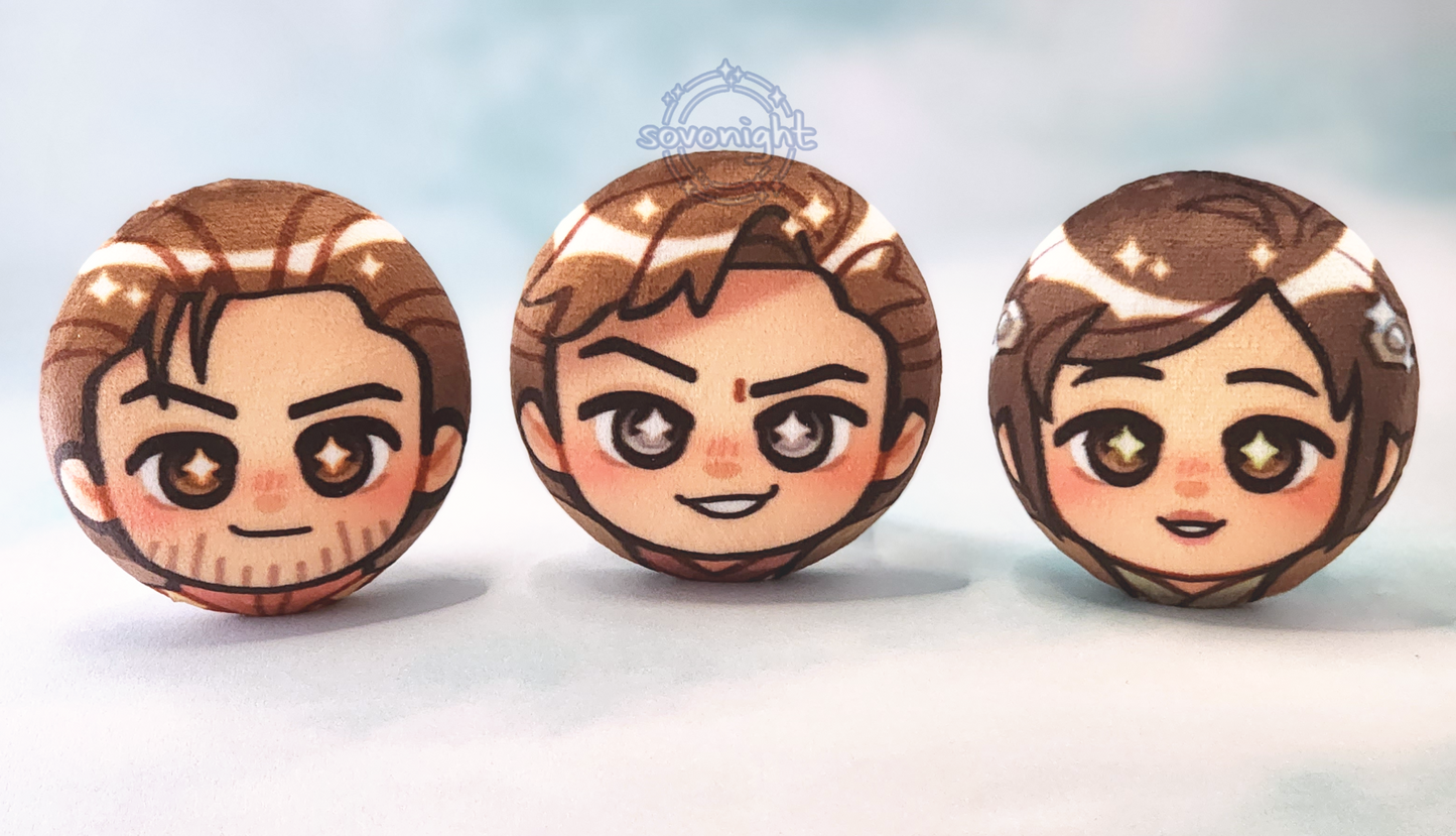 Carth | Plush Button