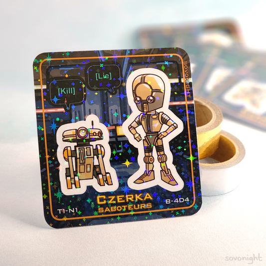 Czerka Saboteurs | Mini Sticker Sheet
