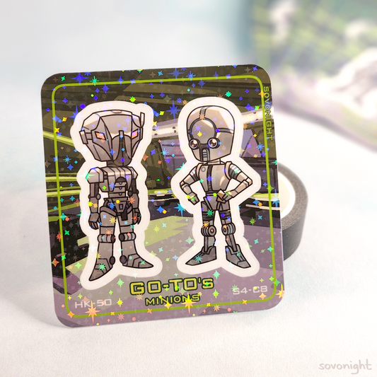 G0-T0's Minions | Mini Sticker Sheet